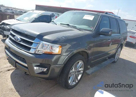 2016 Ford Expedition Limited z USA, uszkodzony, nr VIN 1FMJU2AT1GEF22769